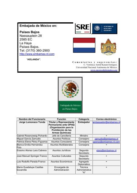 Embajada de México en Austria - México Diplomático
