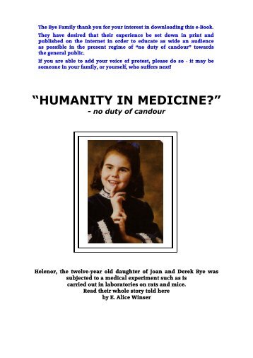 Humanity In Medicine