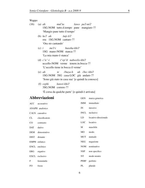 Esercizi - 1