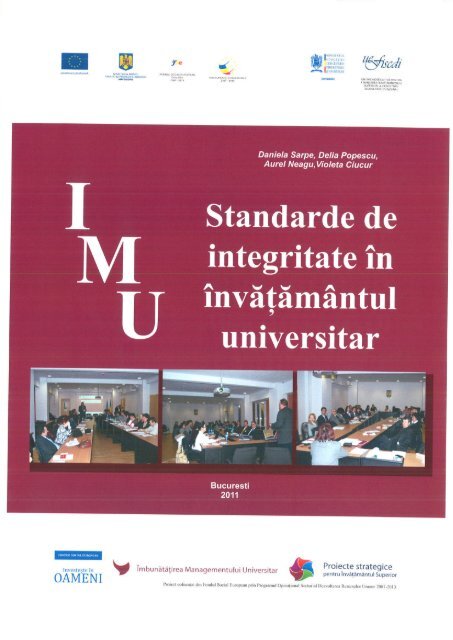 Standarde de integritate - uefiscdi