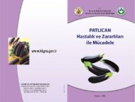 patlÄ±can hastalÄ±k ve zarlÄ±larÄ± mÃ¼cadelesi