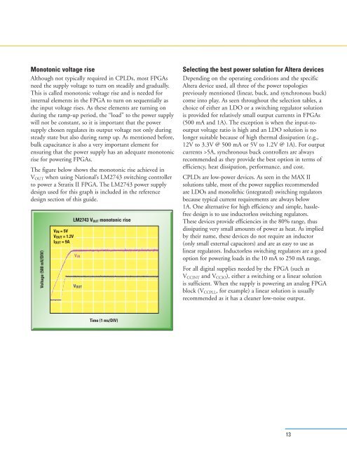 Power Management Design Guide for AlteraÂ® FPGAs and CPLDs ...