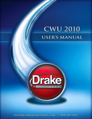 Table of Contents - Drake Software