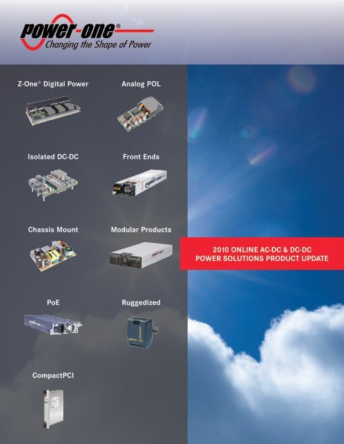 2010 Online AC-DC & DC-DC Power Solutions ... - Power-One