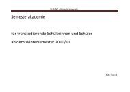 Veranstaltungskatalog - BrISaNT - UniversitÃ¤t Potsdam