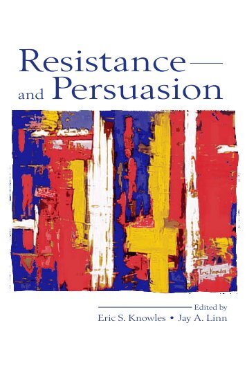 RESISTANCE AND PERSUASION - Blogs Unpad