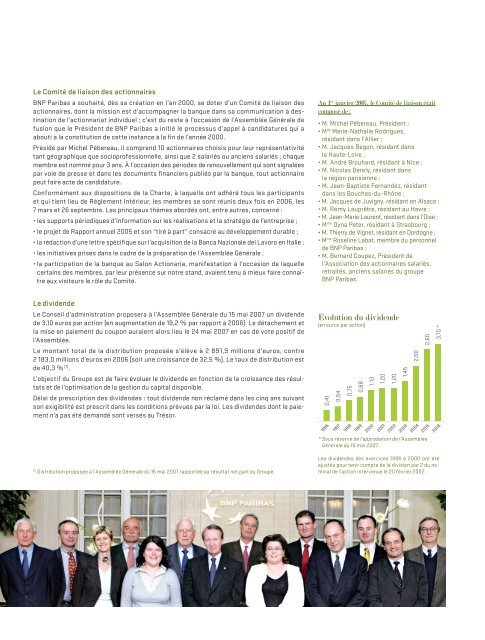 Rapport annuel 2006 - BNP Paribas