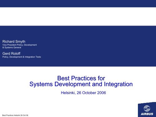 Systems Layout Integration - FINSE