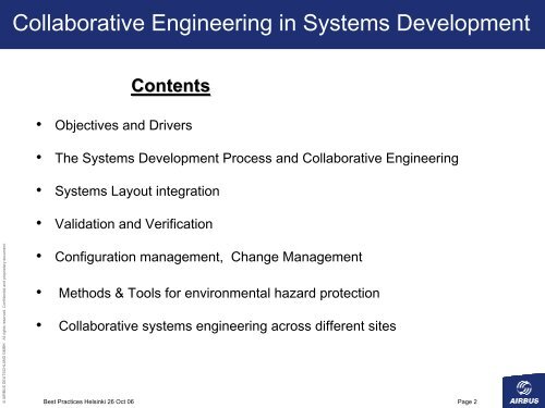 Systems Layout Integration - FINSE