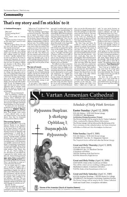 National, International, Armenia, and Community News and Opinion
