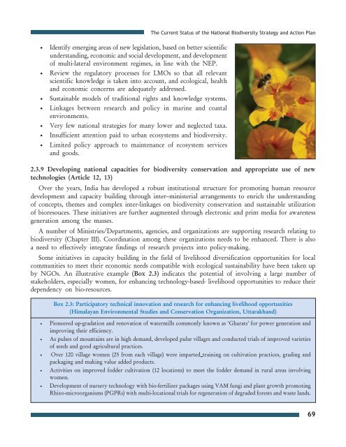 Part 1 - English version (PDF) - Convention on Biological Diversity