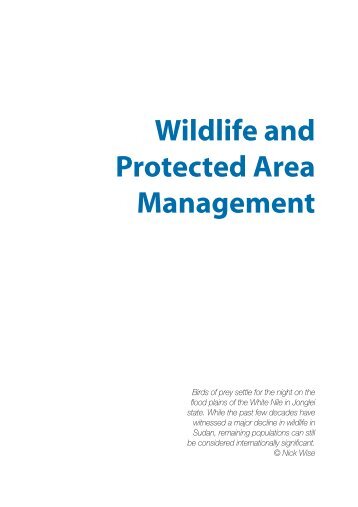 Wildlife and Protected Area Management - UNEP
