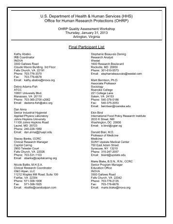 Final Participant List - Blsmeetings.net