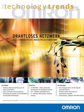 technologytrends 11/2003 DE - Omron Europe