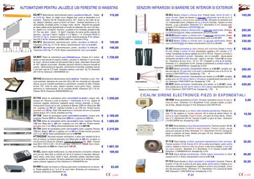 Listino 2007 per il sito Rom. in PDF 080807 - securvera