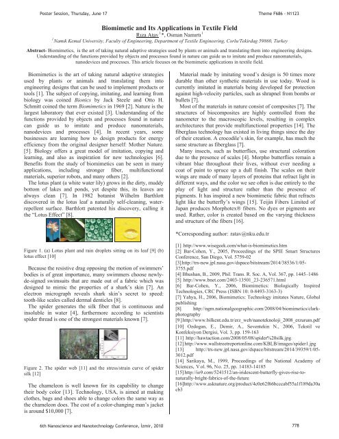 Third Day Poster Session, 17 June 2010 - NanoTR-VI