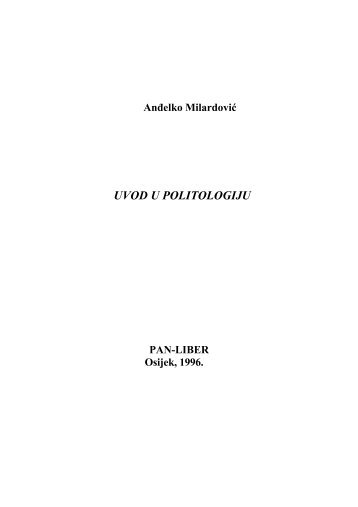 3. Uvod u politologiju - Centar za politoloÅ¡ka istraÅ¾ivanja