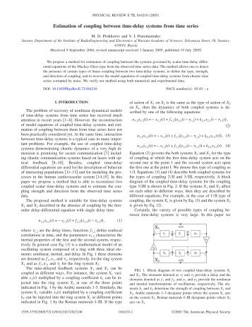 Estimation of coupling between time-delay systems from time series