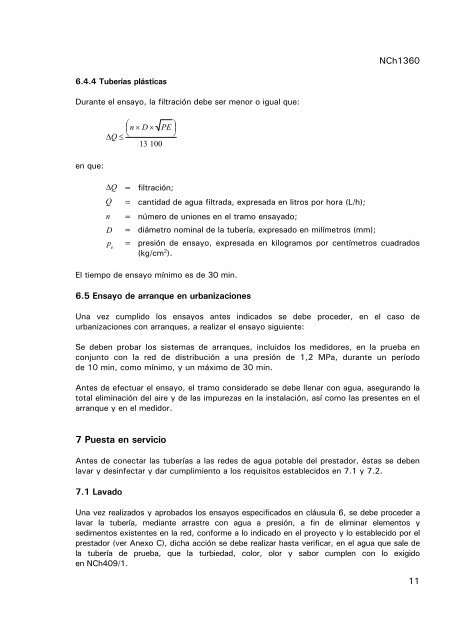 Sistemas de tuberÃ­as para conducciÃ³n de agua potable ... - Siss