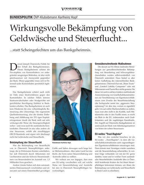 vorarlberger - Ãsterreichische Wirtschaftsbund