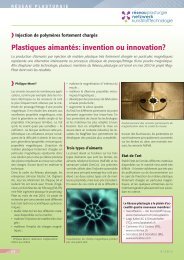 Plastiques aimantÃ©s: invention ou innovation? - RÃ©seau plasturgie