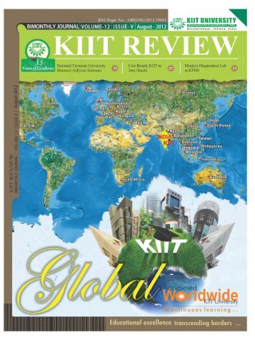 Issue-V | August 2012 - KIIT University