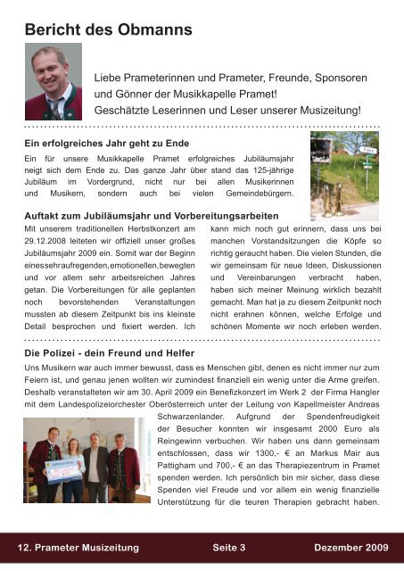 Musizeitung 2009