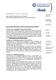 Baustellen_Newsletter_HKP.pdf - Stadterneuerung Gelsenkirchen