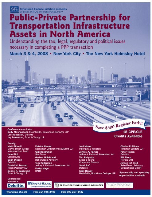Public-Private Partnership for Transportation Infrastructure Assets in ...