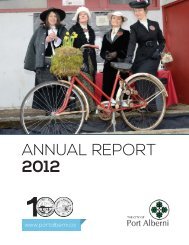 ANNUAL REPORT 2012 - City of Port Alberni