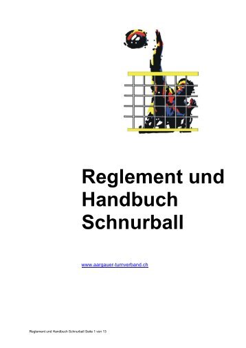 Reglement und Handbuch Schnurball-1 - Aargauer Turnverband