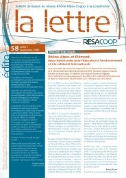 lettre au format PDF - Resacoop