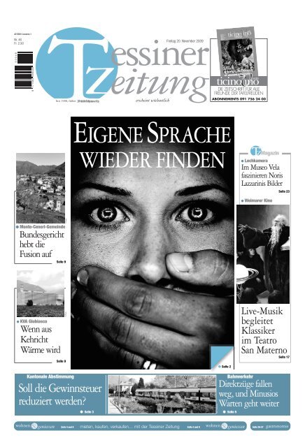 Herunterladen Tessiner Zeitung