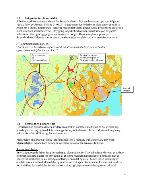 Planprogram - Arendal kommune