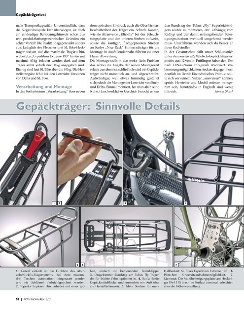 14 Modelle im Labortest - Velotech.de