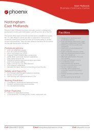 Nottingham East Midlands - Phoenix