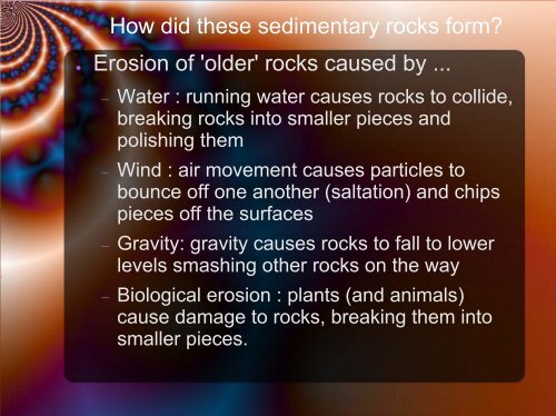 What is sedimentology?