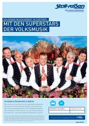 MIT DEN SUPERSTARS DER VOLKSMUSIK - Swarovski Betriebsrat