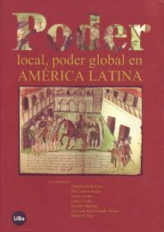 Poder local, poder global en AmÃ©rica Latina