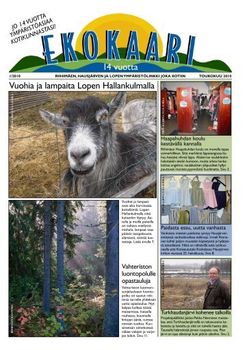 Ekokaari 1/2010 - RiihimÃ¤ki