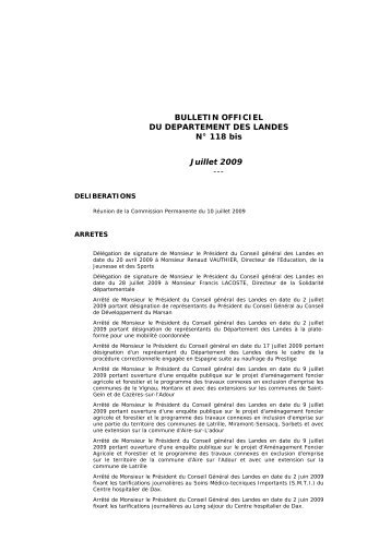 Télécharger le document (389 Ko) - Conseil général des Landes