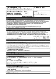 BA 6.2.2 - Technische Akustik - TU Berlin