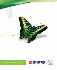 Annual Report 2009 - MERCY Malaysia