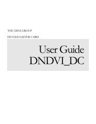 User Manual for Daughter Card