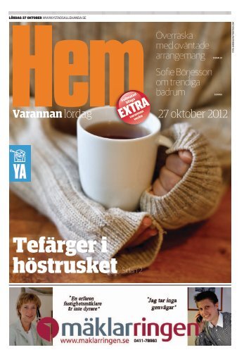 Varannan lÃ¶rdag 27 oktober 2012 - Kristianstadsbladet