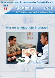 Wer entscheidet die Therapie? - Urologenportal