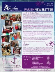 PARISHNEWSLETTER - Saint Ambrose Parish