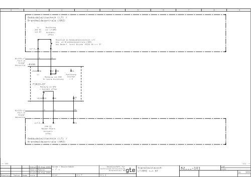 _ / _ Brandschutz AG gte Signalaustausch: LT/BMZ  BT 101 Geb ...