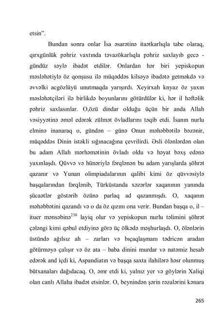 on üçüncü fəsil - Azərbaycan Tarixi Portalı