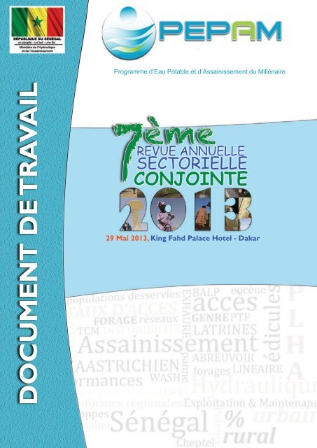 Rapport de la Revue Annuelle Conjointe 2013 - pepam ...